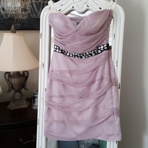 Lilac /dark pink mini dress by Lipsy Asos xs